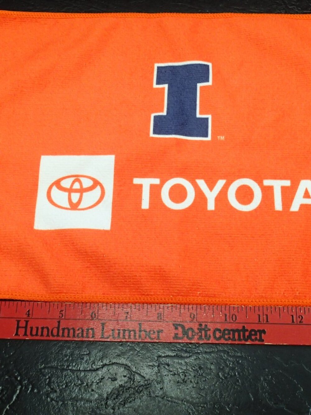 University of Illinois Fighting Illini Orange Towel